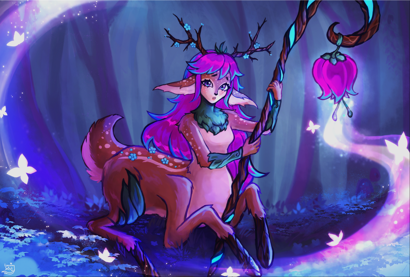 ✩ Lillia from LoL (NickyBoi design)