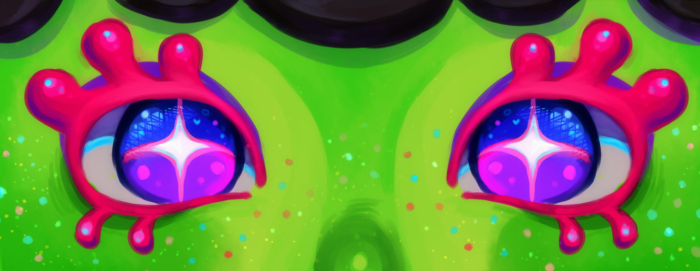 ✩ Hyperpop Lulu eye banner